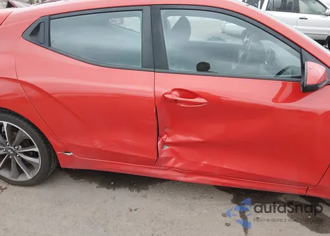 2019 Hyundai Veloster 2.0 Premium z USA, uszkodzony, nr VIN KMHTG6AF3KU005327